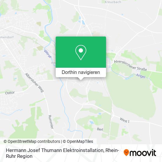 Hermann Josef Thumann Elektroinstallation Karte