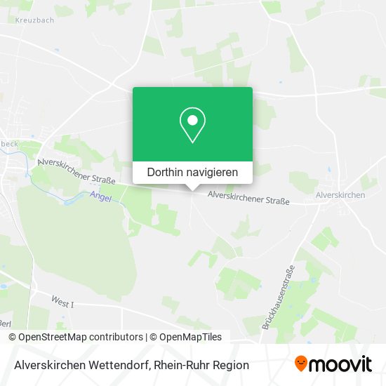 Alverskirchen Wettendorf Karte