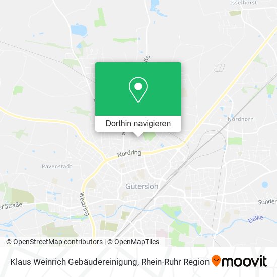 Klaus Weinrich Gebäudereinigung Karte