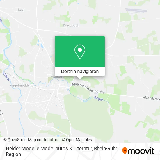 Heider Modelle Modellautos & Literatur Karte