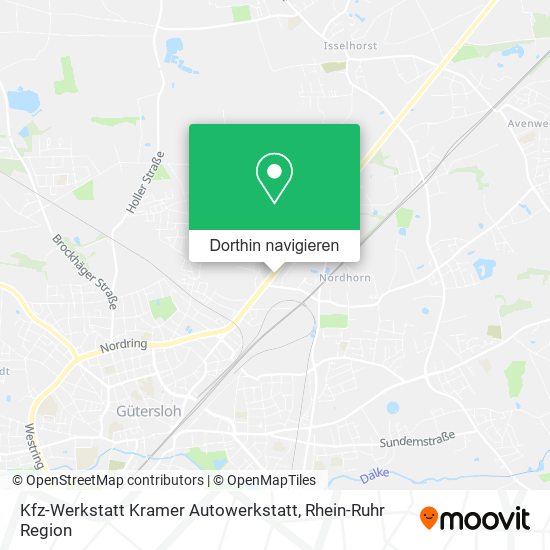 Kfz-Werkstatt Kramer Autowerkstatt Karte
