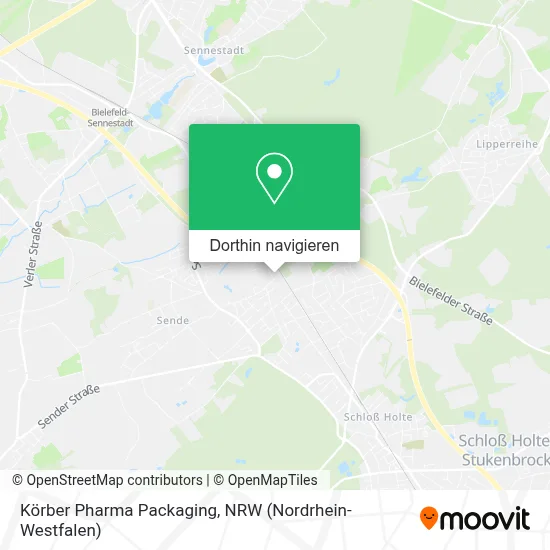 Körber Pharma Packaging Karte