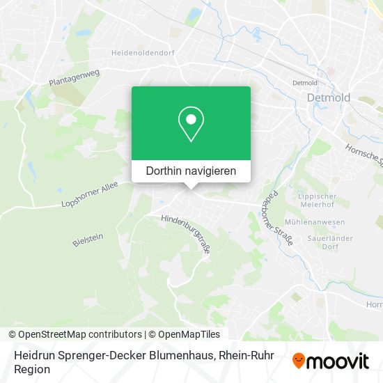 Heidrun Sprenger-Decker Blumenhaus Karte