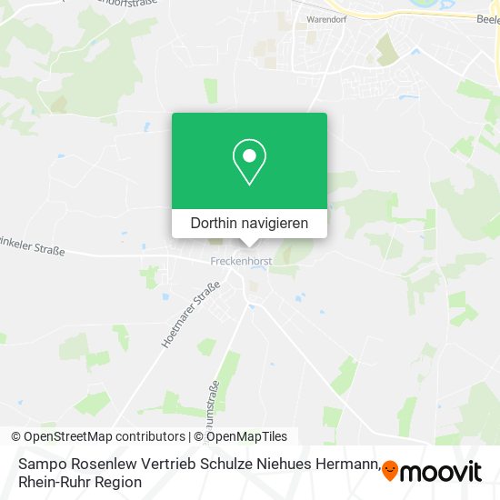 Sampo Rosenlew Vertrieb Schulze Niehues Hermann Karte