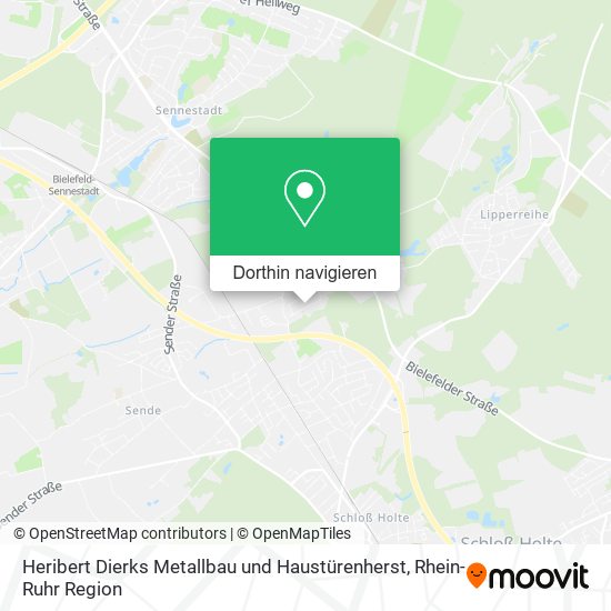 Heribert Dierks Metallbau und Haustürenherst Karte