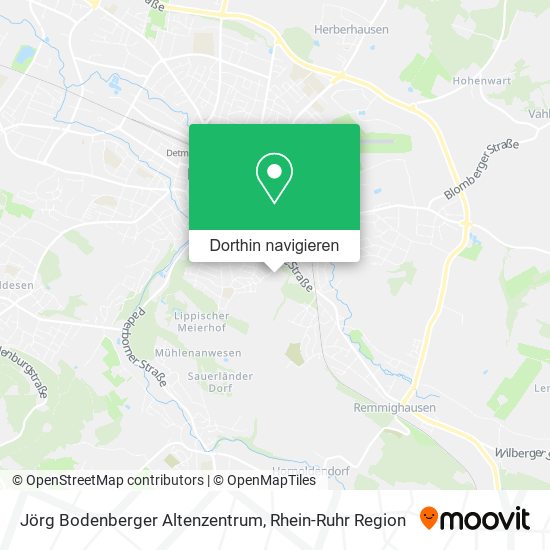 Jörg Bodenberger Altenzentrum Karte