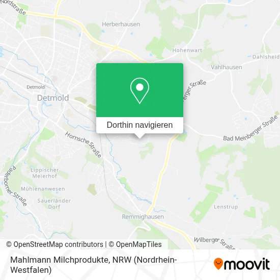 Mahlmann Milchprodukte Karte