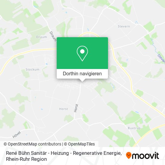 René Bühn Sanitär - Heizung - Regenerative Energie Karte