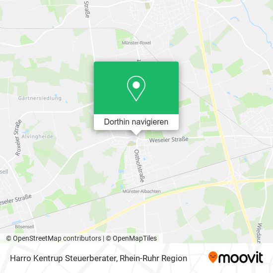 Harro Kentrup Steuerberater Karte