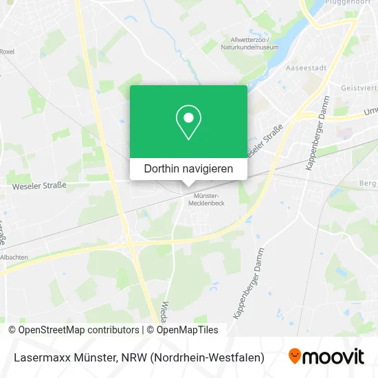 Lasermaxx Münster Karte