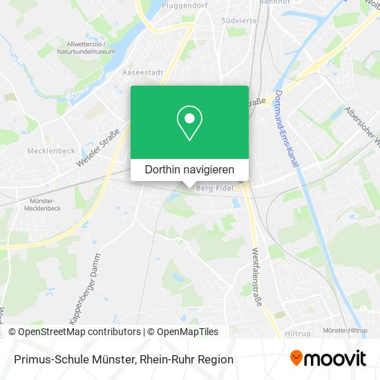 Primus-Schule Münster Karte