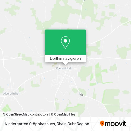Kindergarten Stöppkeshues Karte