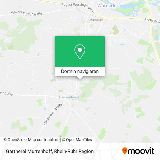 Gärtnerei Murrenhoff Karte