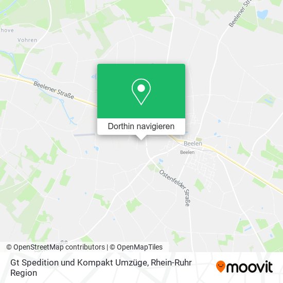 Gt Spedition und Kompakt Umzüge Karte