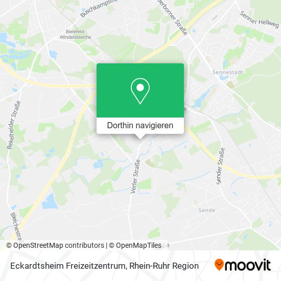 Eckardtsheim Freizeitzentrum Karte
