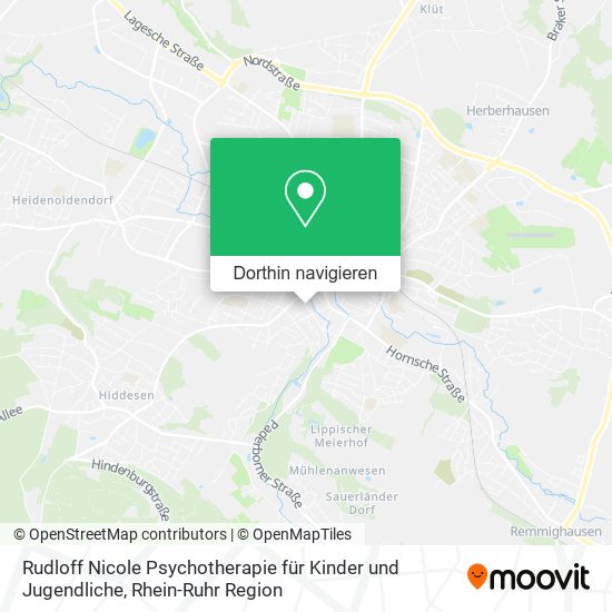 Rudloff Nicole Psychotherapie für Kinder und Jugendliche Karte