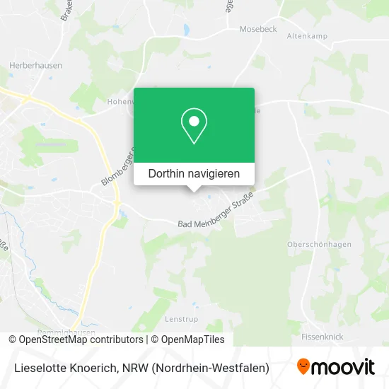 Lieselotte Knoerich Karte