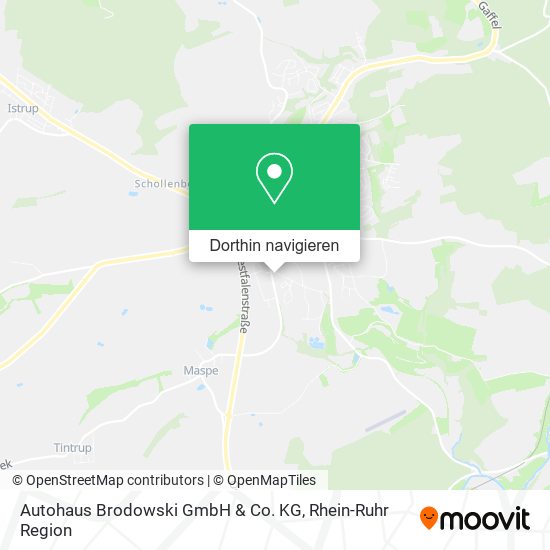 Autohaus Brodowski GmbH & Co. KG Karte