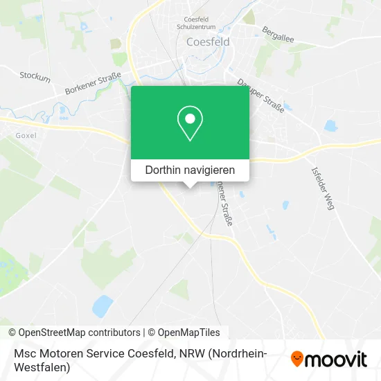 Msc Motoren Service Coesfeld Karte