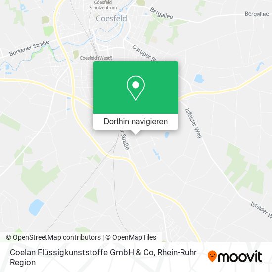 Coelan Flüssigkunststoffe GmbH & Co Karte