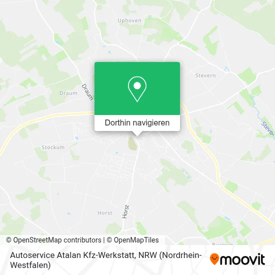 Autoservice Atalan Kfz-Werkstatt Karte