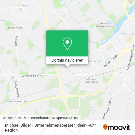 Michael Dilger - Unternehmensberater Karte