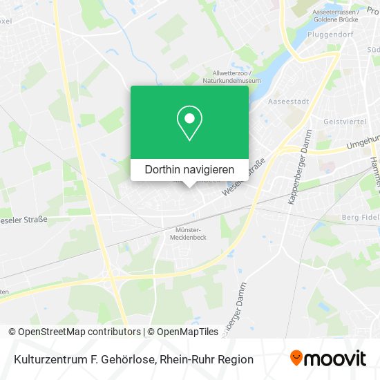 Kulturzentrum F. Gehörlose Karte