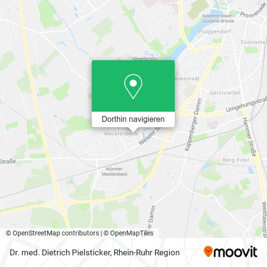 Dr. med. Dietrich Pielsticker Karte
