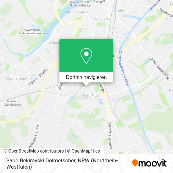 Sabri Bekirovski Dolmetscher Karte