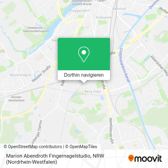 Marion Abendroth Fingernagelstudio Karte