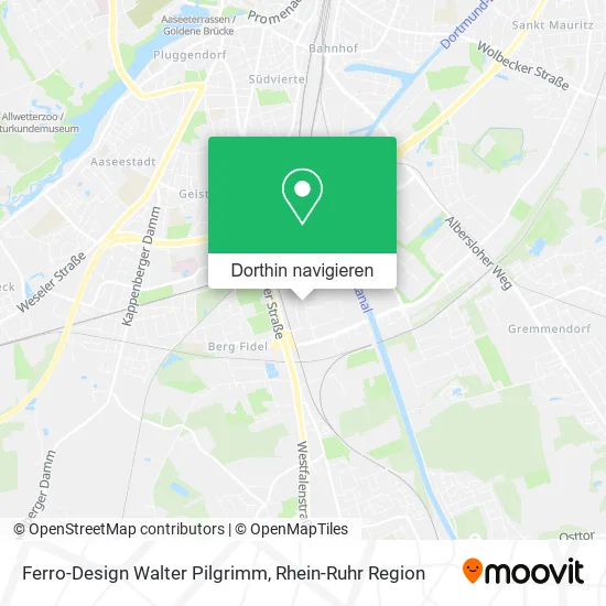 Ferro-Design Walter Pilgrimm Karte