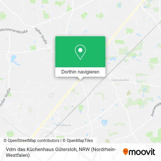 Vdm das Küchenhaus Gütersloh Karte