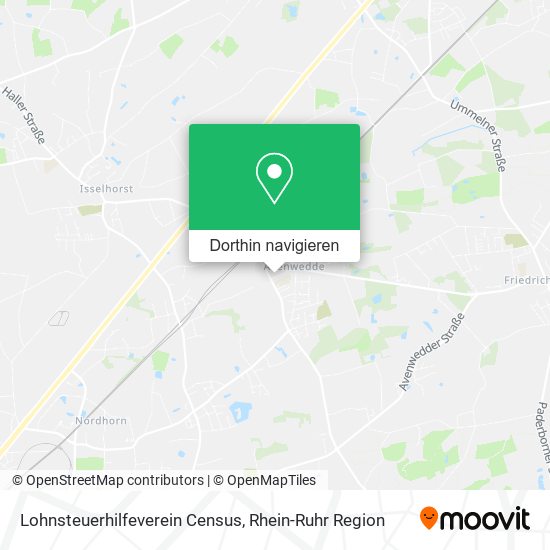 Lohnsteuerhilfeverein Census Karte