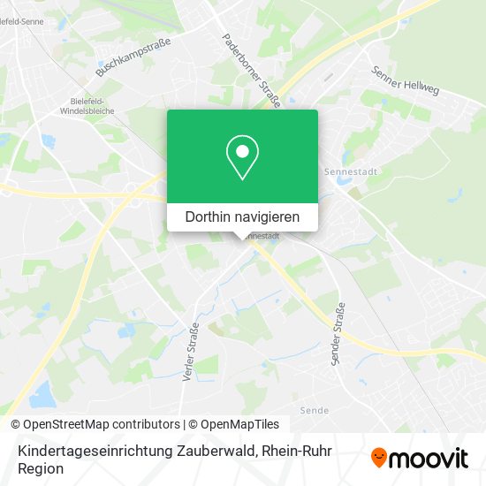 Kindertageseinrichtung Zauberwald Karte