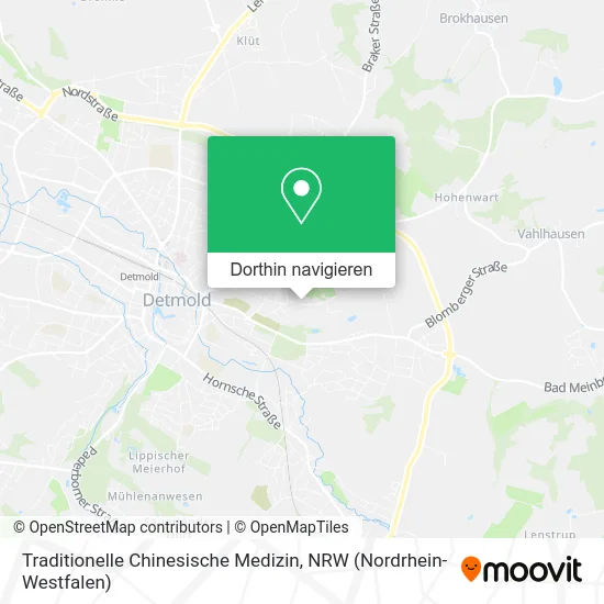 Traditionelle Chinesische Medizin Karte