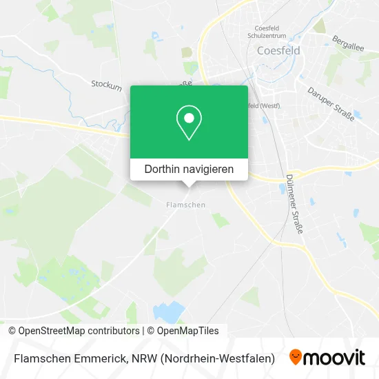 Flamschen Emmerick Karte