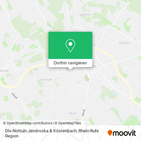 Dls-Nottuln Jendroska & Köstenbach Karte
