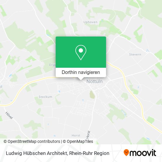 Ludwig Hübschen Architekt Karte
