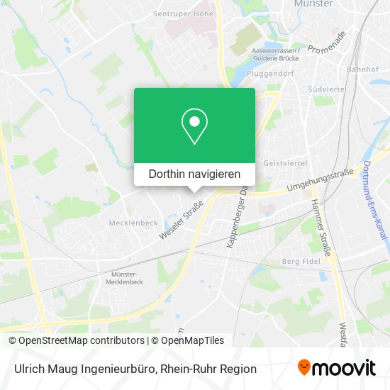 Ulrich Maug Ingenieurbüro Karte