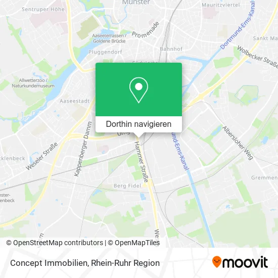 Concept Immobilien Karte