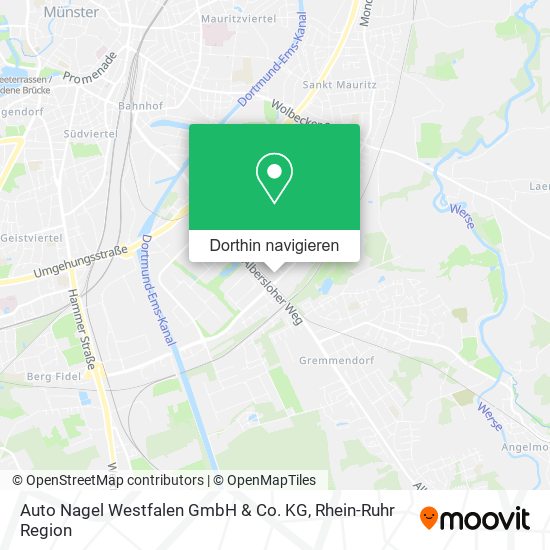 Auto Nagel Westfalen GmbH & Co. KG Karte