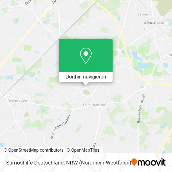 Samoshilfe Deutschland Karte