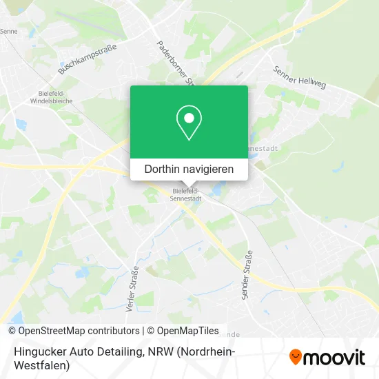 Hingucker Auto Detailing Karte