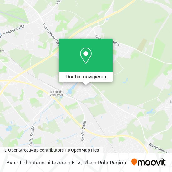 Bvbb Lohnsteuerhilfeverein E. V. Karte