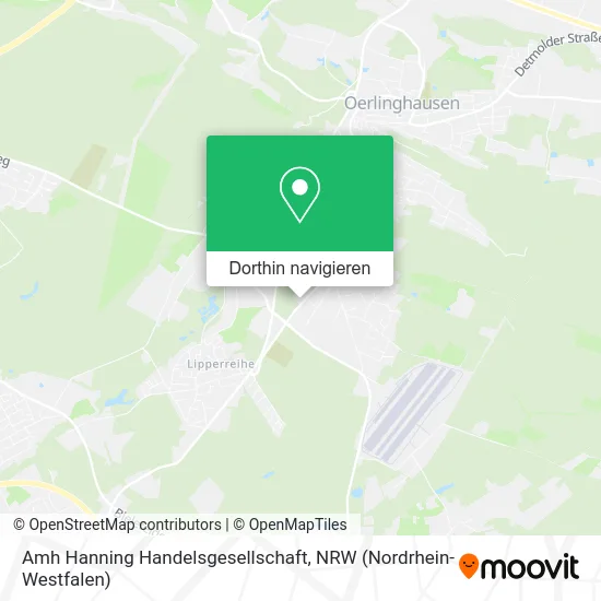 Amh Hanning Handelsgesellschaft Karte