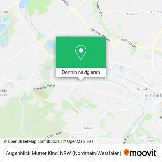 Augenblick Mutter Kind Karte