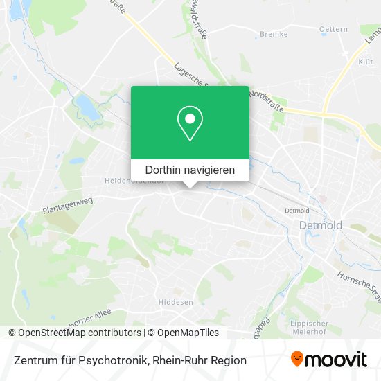 Zentrum für Psychotronik Karte