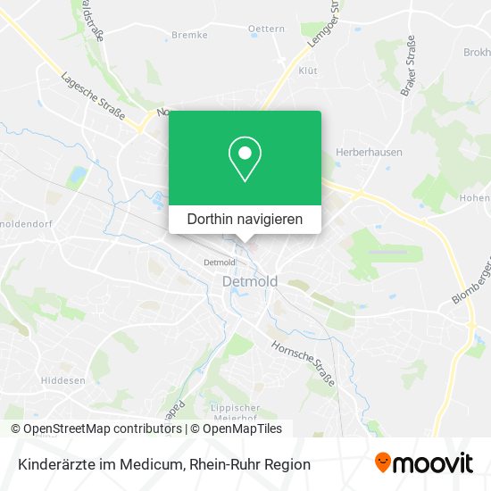 Kinderärzte im Medicum Karte