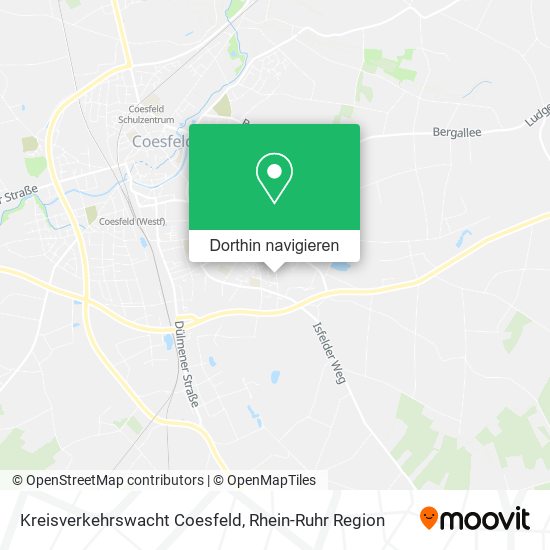 Kreisverkehrswacht Coesfeld Karte