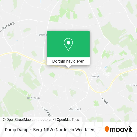 Darup Daruper Berg Karte
